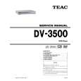 Cover page of PIONEER DV-3500 Service Manual