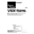 Cover page of PIONEER VSX521S Service Manual