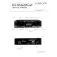 Cover page of KENWOOD KX-58W Service Manual