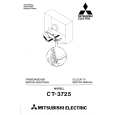Cover page of MITSUBISHI CT3725 Service Manual