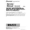 Cover page of PIONEER AVH-P5700DVD/EW Service Manual