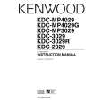 Cover page of KENWOOD KDC-3029 Owner's Manual