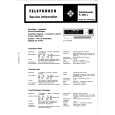 Cover page of TELEFUNKEN K205L Service Manual