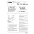 Cover page of CLARION PP-2538T Service Manual