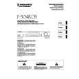 Cover page of PIONEER F-504RDS Owner's Manual