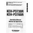 Cover page of PIONEER KEH-P3730R Owner's Manual