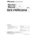 Cover page of PIONEER GEX-FM903XM Service Manual