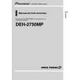 Cover page of PIONEER DEH-2750MP/XR/EC Owner's Manual