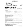 Cover page of PIONEER GM-X414 X1H/ES Service Manual