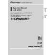 Cover page of PIONEER FH-P9200MP/ES Owner's Manual