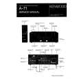 Cover page of KENWOOD A71 Service Manual