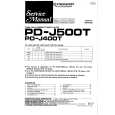 Cover page of PIONEER PD-J400T Service Manual