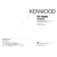 Cover page of KENWOOD RX-760MD Owner's Manual
