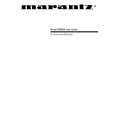 Cover page of MARANTZ SR5000 Owner's Manual