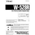 Cover page of TEAC W528R Owner's Manual