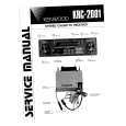 Cover page of KENWOOD KRC2001 Service Manual