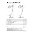 Cover page of PIONEER CP-F100/XCN Owner's Manual