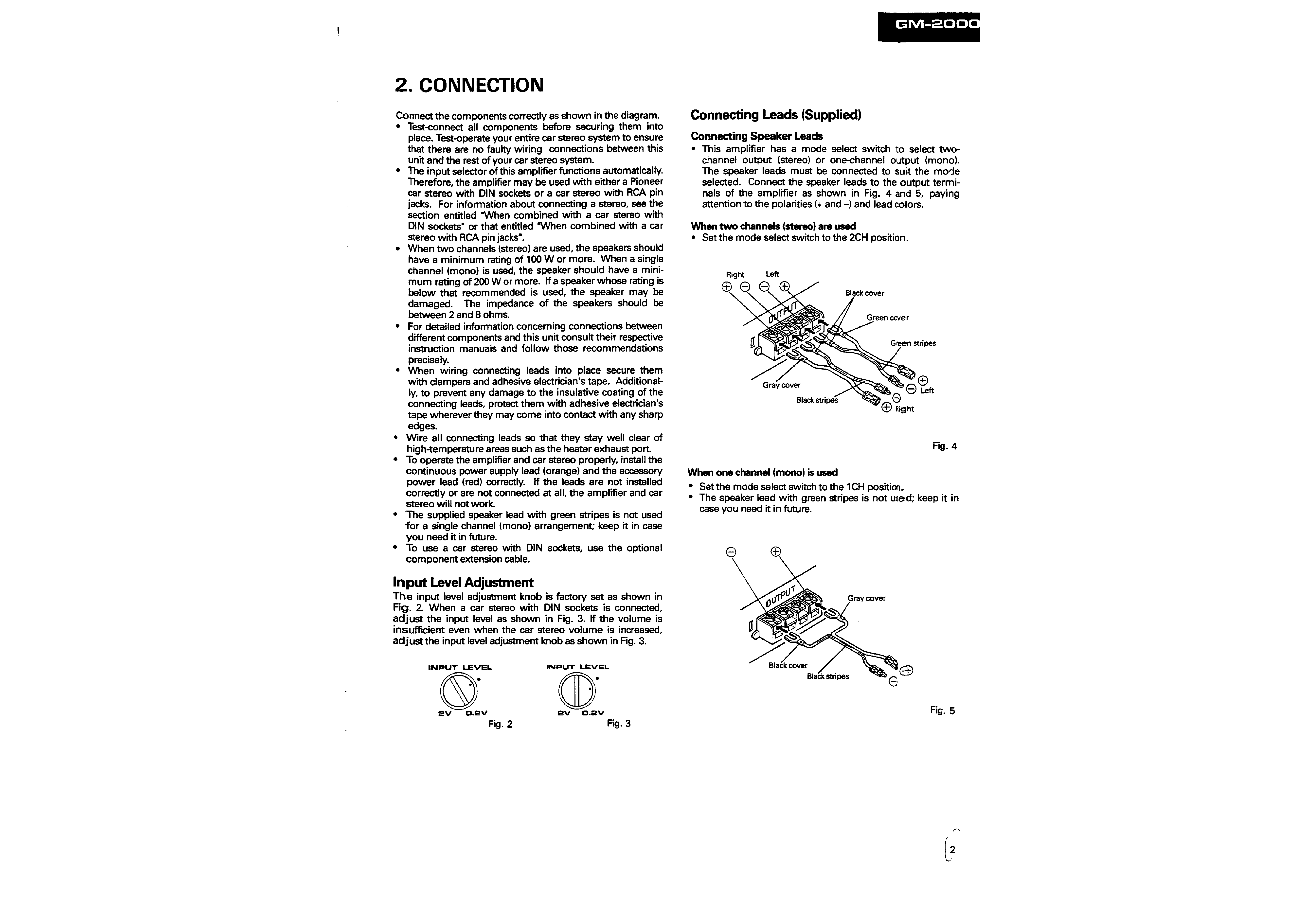 Pioneer Gm 1000 Wiring Diagram - Wiring Diagram