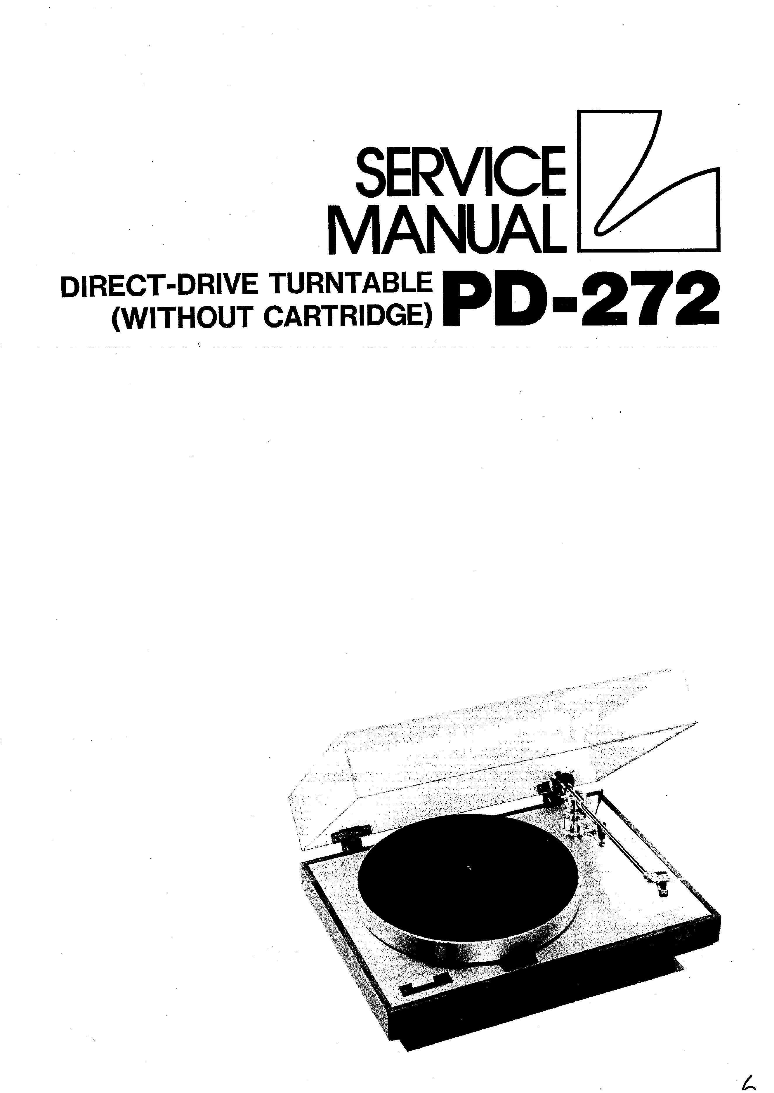 Service Manual-Anleitung für Luxman PD-262,PD-264 