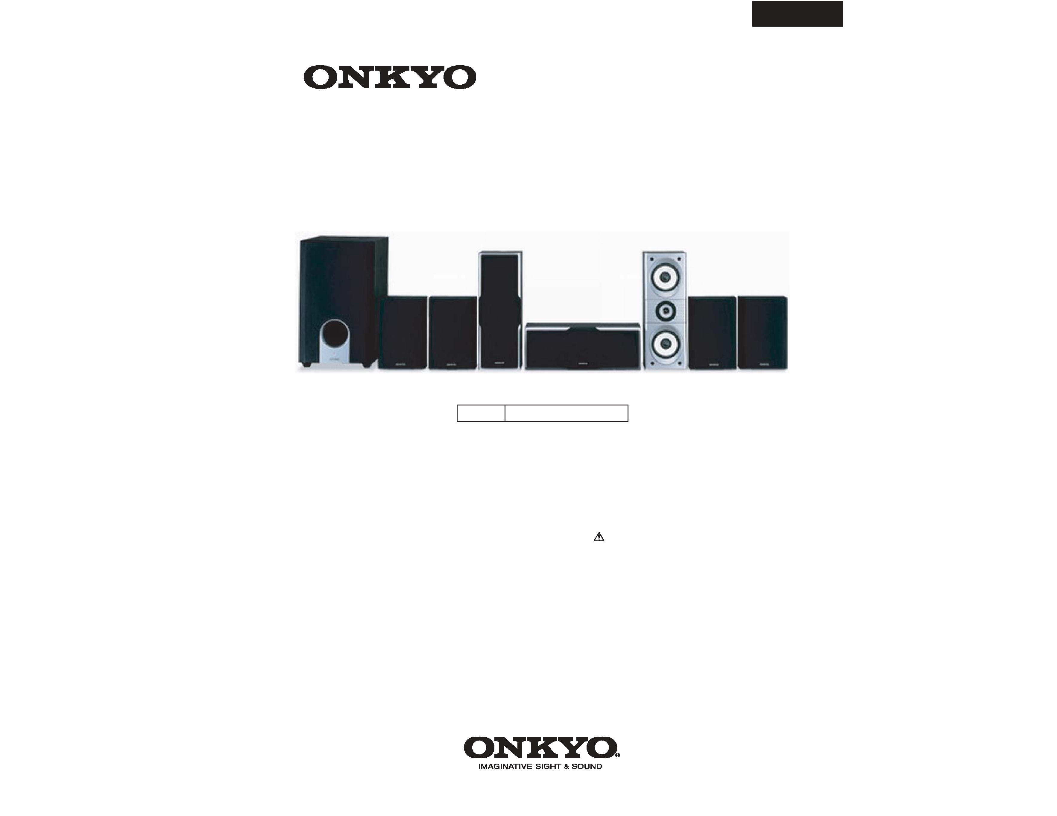 Service Manual for ONKYO SKSHT540 Download