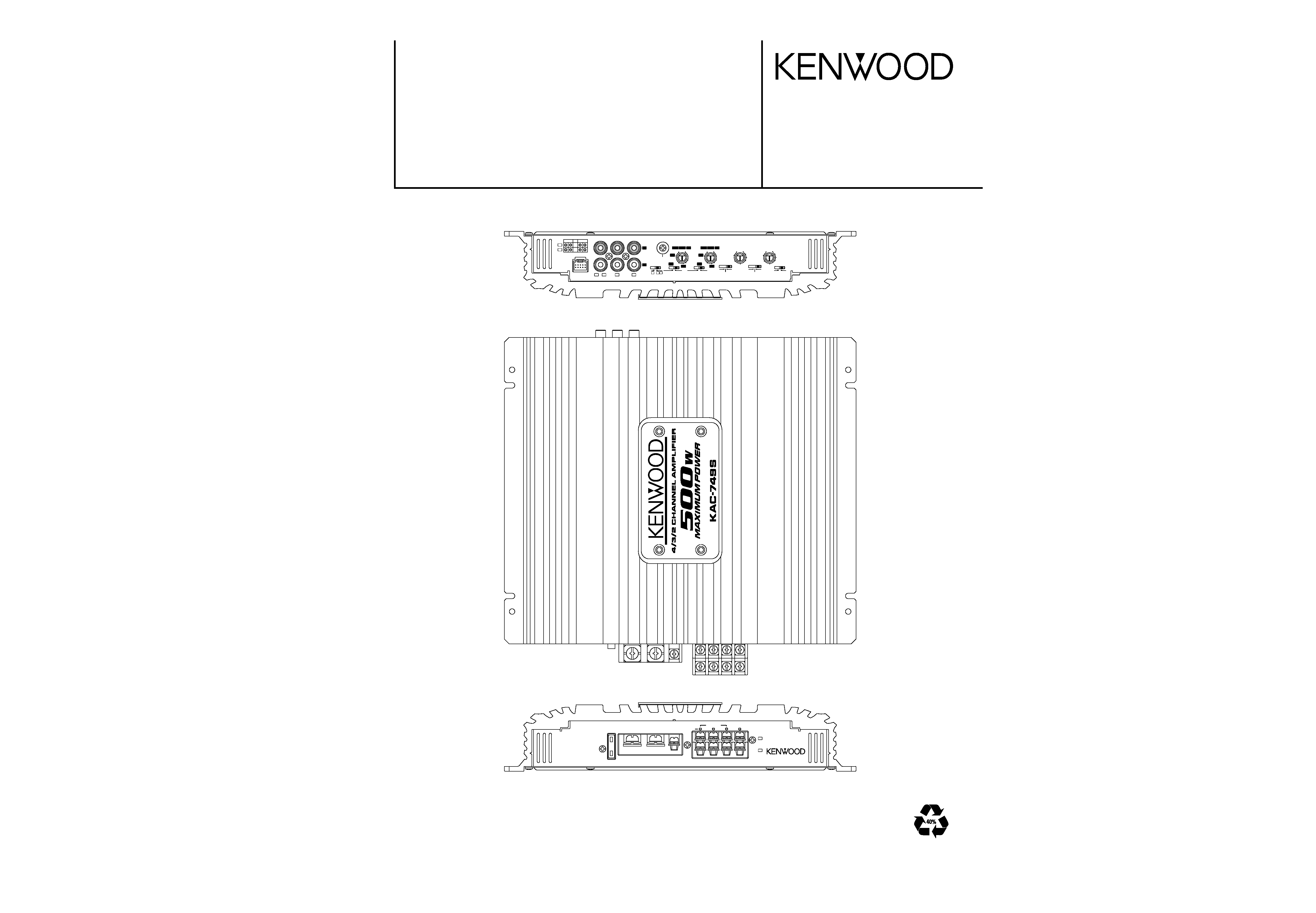Kenwood Kac 7205 Wiring Diagram